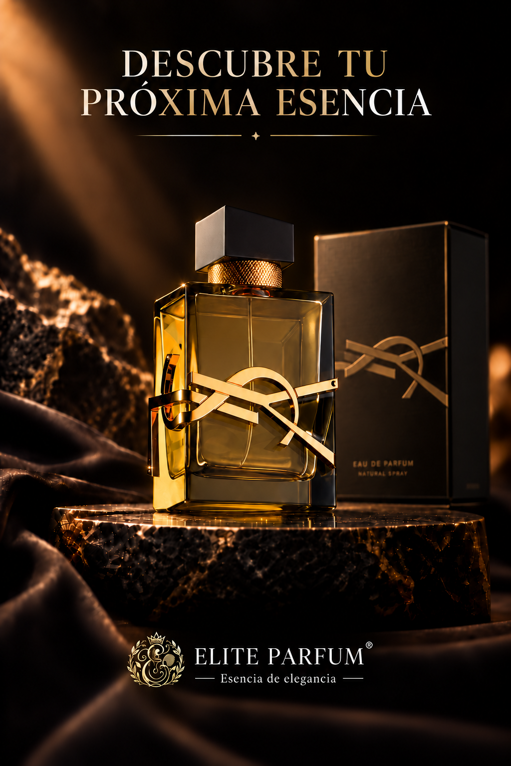 Campaña Yves Saint Laurent de Elite Parfum